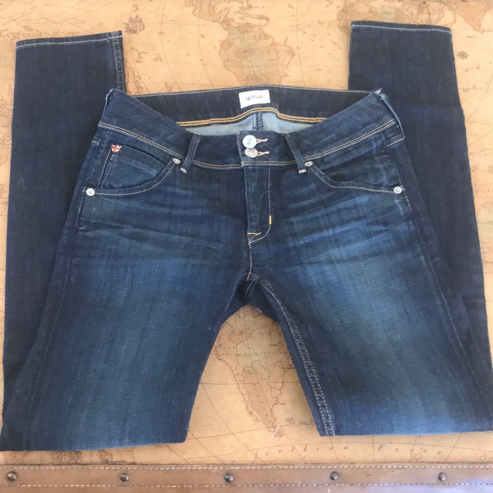 * SOLD* Hudson Collin Skinny Jeans - flap pocket